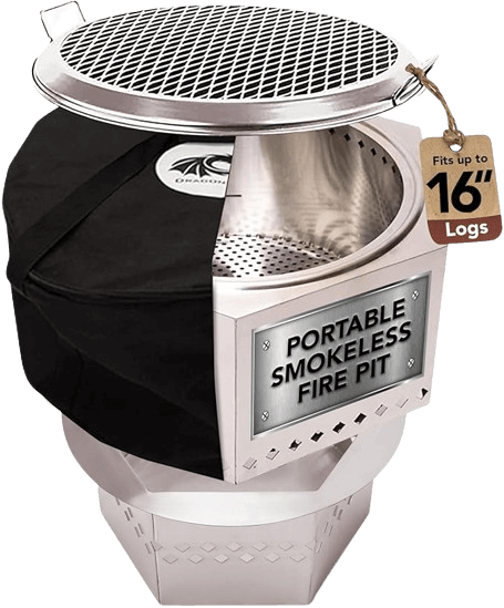 Dragonfire Portable Smokeless Firepit